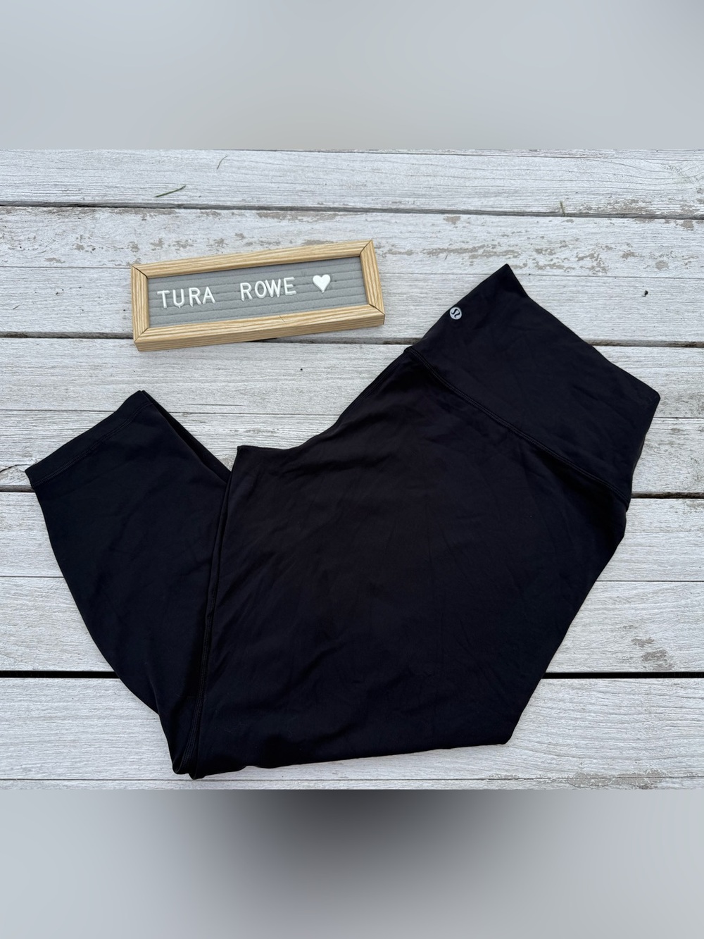 Lululemon Align Pant 25" Black Leggings Size 20 NWOT Plus Size XXXL W5CT3S